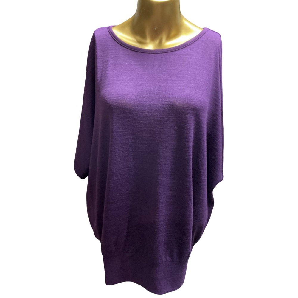Reitmans Deep Purple Knit Top